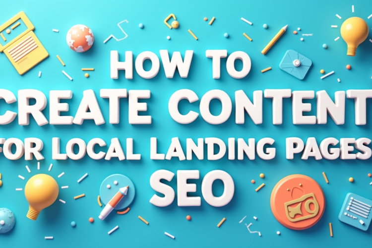 How to Create Content for Local Landing Pages for SEO