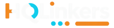 HQLinkers white logo